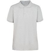 Рубашка поло мужская Virma Stretch, серый меланж - фото