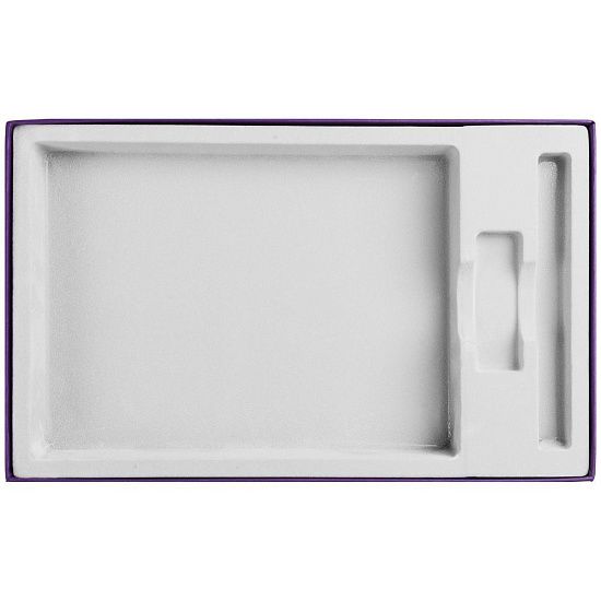Коробка In Form под ежедневник, флешку, ручку, фиолетовая - подробное фото