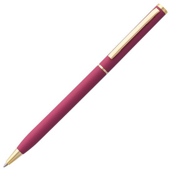 Ручка шариковая Hotel Gold, ver.2, матовая розовая - подробное фото