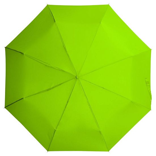 Зонт складной Unit Basic, зеленое яблоко - подробное фото