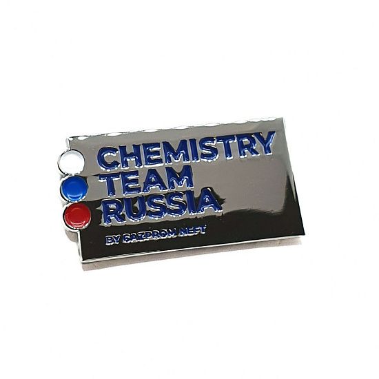 Значок "Chemistry Team Russia"  - подробное фото