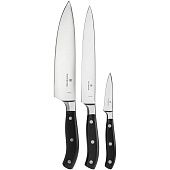 Набор кухонных ножей Victorinox Forged Chefs, черный - фото