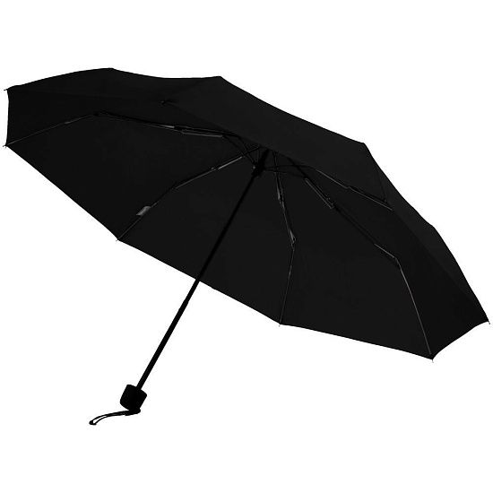 Зонт складной Mini Hit Dry-Set, черный - подробное фото