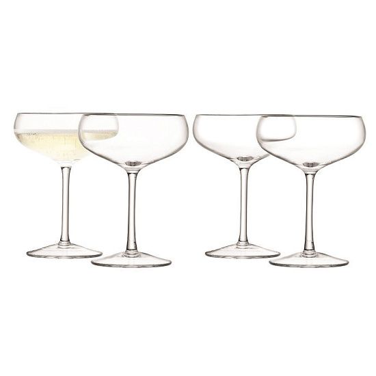Набор малых бокалов для шампанского Wine Saucer - подробное фото