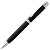 Ручка шариковая Razzo Chrome, черная - фото