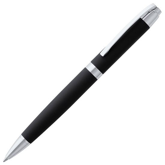 Ручка шариковая Razzo Chrome, черная - подробное фото