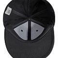Бейсболка Unit Snapback с прямым козырьком, черная