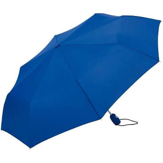 Зонт складной AOC, синий - подробное фото
