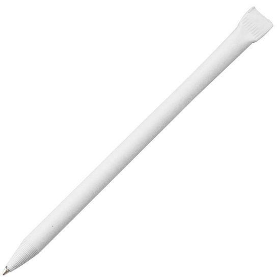 Ручка шариковая Carton Color, белая - подробное фото