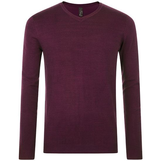 Пуловер мужской GLORY MEN, бордовый - подробное фото