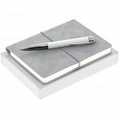 Набор Business Diary Mini, серый - фото