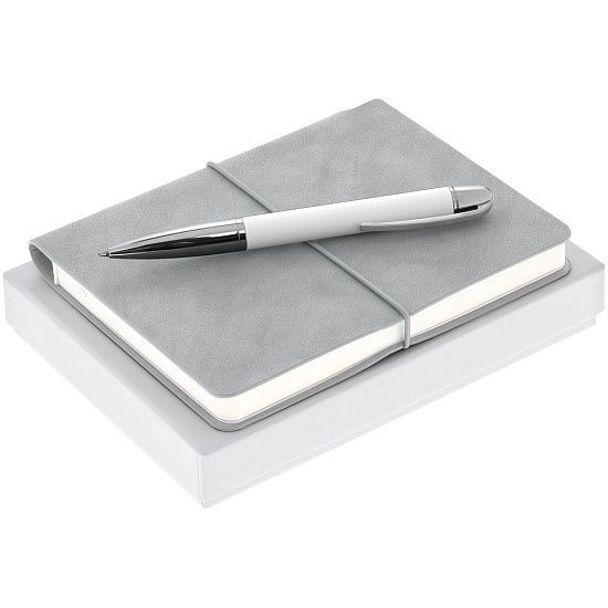 Набор Business Diary Mini, серый - подробное фото
