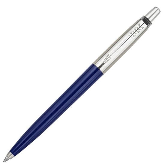 Ручка шариковая Parker Jotter Originals Navy Blue Chrome CT, темно-синяя - подробное фото