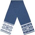 Шарф Onego New, синий (джинс)