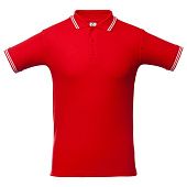 Рубашка поло Virma Stripes, красная - фото