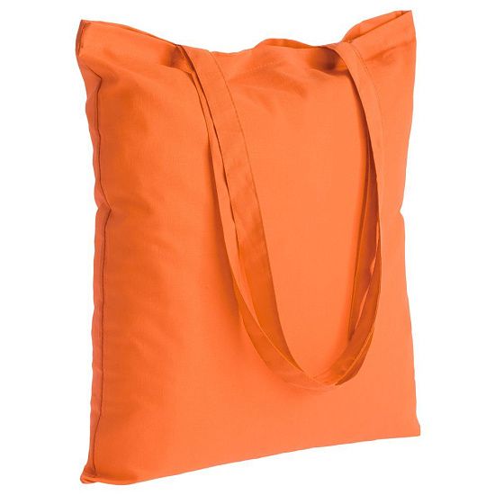 Холщовая сумка Optima 135, оранжевая - подробное фото