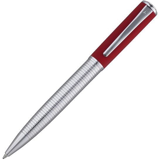 Ручка шариковая Banzai Soft Touch, красная - подробное фото
