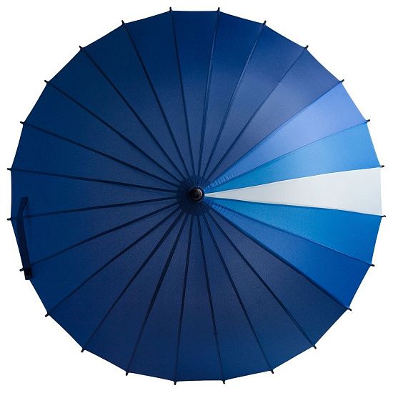 Зонт-трость «Спектр», синий - подробное фото