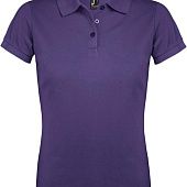 Рубашка поло женская PRIME WOMEN 200 темно-фиолетовая - фото