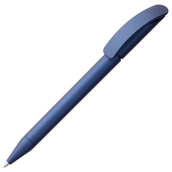 Ручка шариковая Prodir DS3 TVV, синий металлик - подробное фото