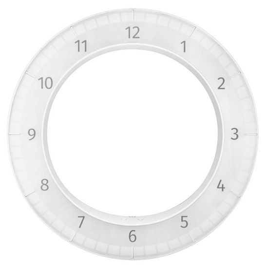 Часы настенные The Only Clock, белые - подробное фото