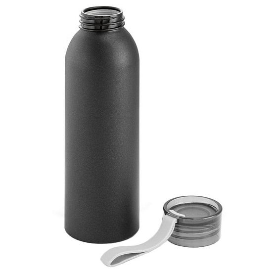 Спортивная бутылка для воды Rio, черная - подробное фото