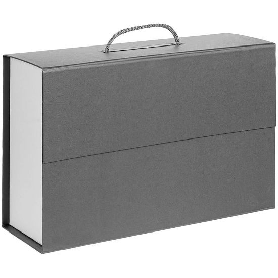 Коробка Case Duo, белая с серым - подробное фото