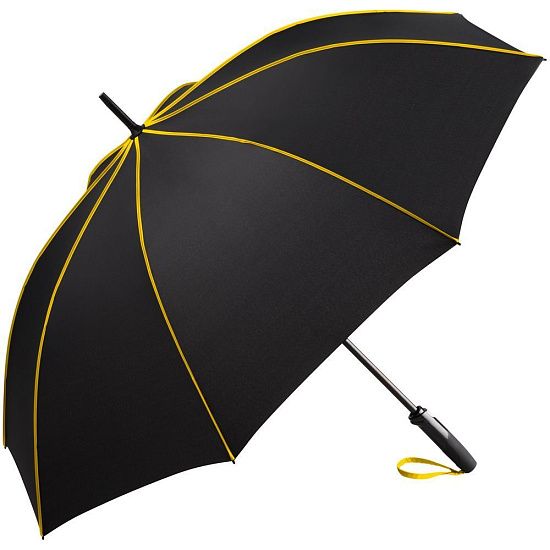 Зонт-трость Seam, желтый - подробное фото