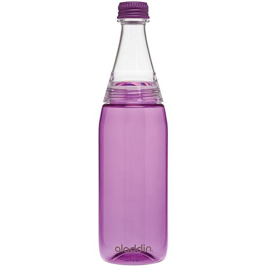 Бутылка для воды Fresco, фиолетовая - подробное фото