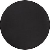 Сервировочная салфетка Satiness, круглая, черная - фото