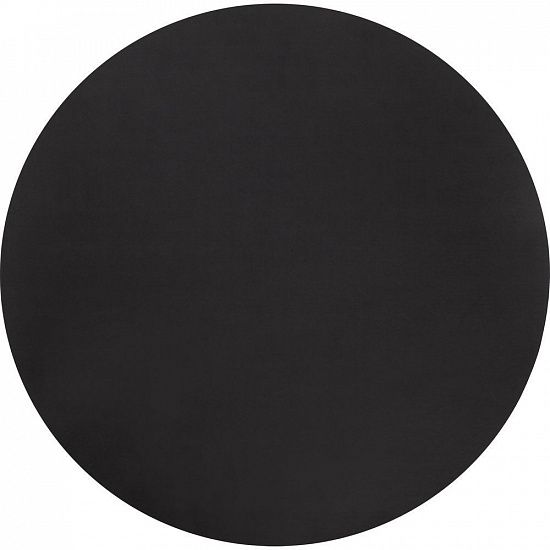 Сервировочная салфетка Satiness, круглая, черная - подробное фото