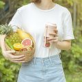 Портативный блендер Juicer, белый