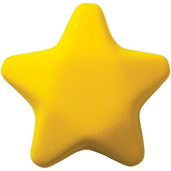 Антистресс «Звезда», желтый - подробное фото