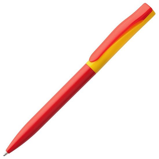 Ручка шариковая Pin Special, красно-желтая - подробное фото