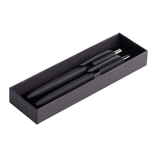 Набор Prodir DS8: ручка и карандаш, черный - подробное фото