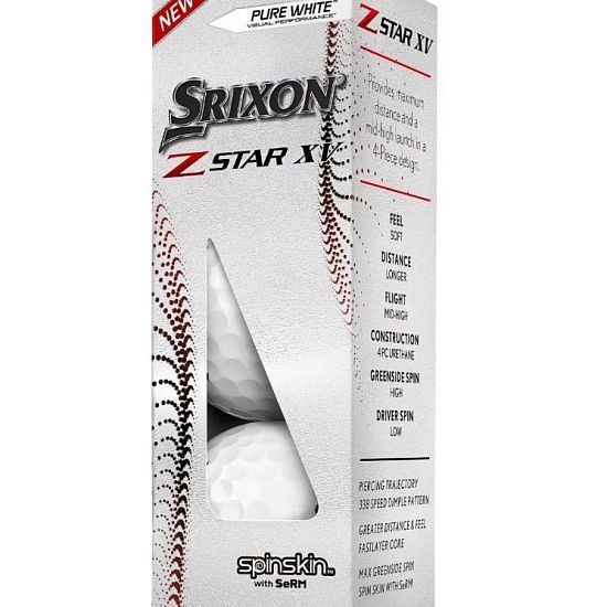 Набор мячей для гольфа Srixon Z-Star XV - подробное фото