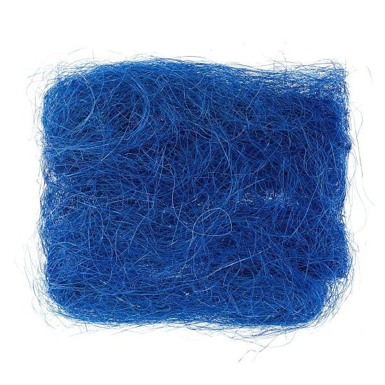 Сизаль, синий - подробное фото