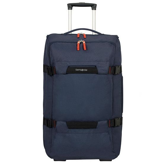 Дорожная сумка на колесах Sonora M, синяя - подробное фото