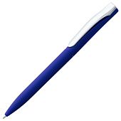 Ручка шариковая Pin Soft Touch, синяя - фото