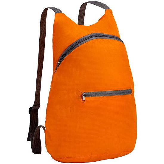 Складной рюкзак Barcelona, оранжевый - подробное фото