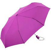 Зонт складной AOC, ярко-розовый - фото