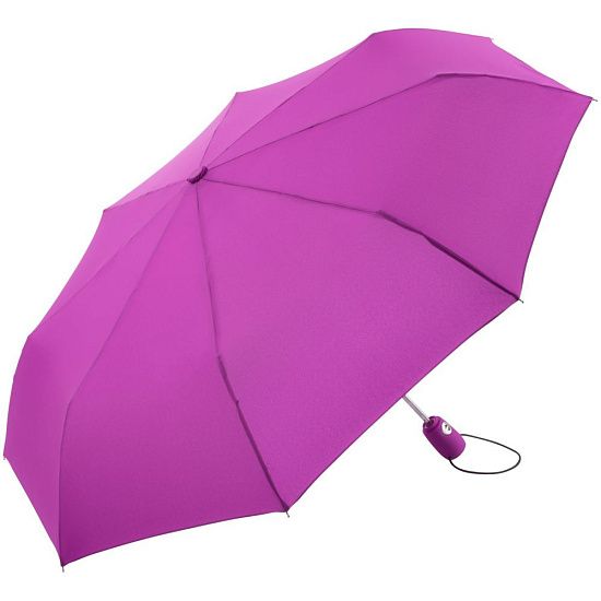 Зонт складной AOC, ярко-розовый - подробное фото