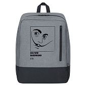 Рюкзак «Culture Bagground. Дали», серый - фото