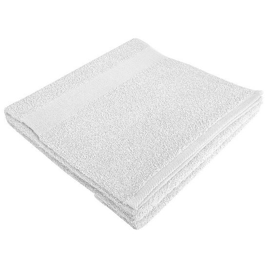 Полотенце махровое Soft Me Large, белое - подробное фото