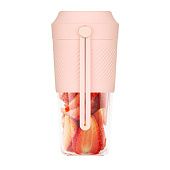 Портативный блендер Juicer, розовый - фото