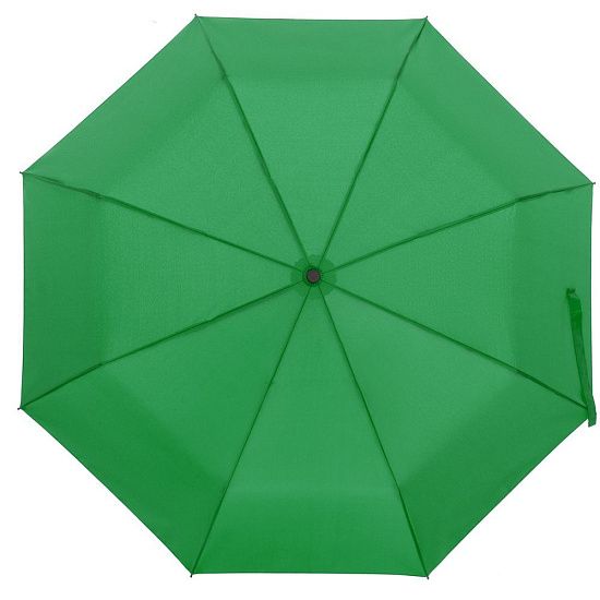 Зонт складной Monsoon, зеленый - подробное фото