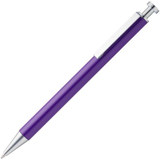 Ручка шариковая Attribute, фиолетовая - подробное фото