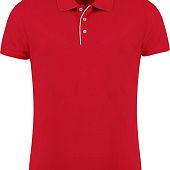 Рубашка поло мужская PERFORMER MEN 180 красная - фото