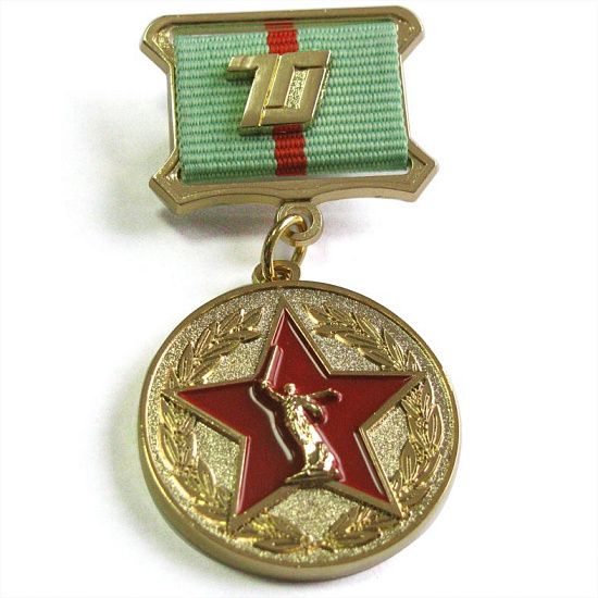 Медаль 70 лет Сталинградской битвы - подробное фото