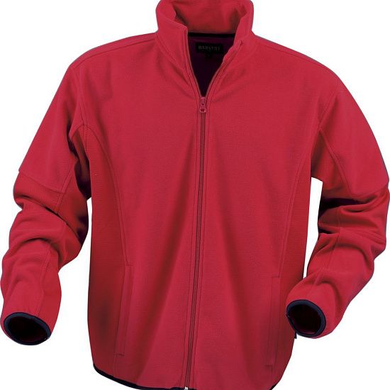 Куртка флисовая мужская LANCASTER, красная - подробное фото